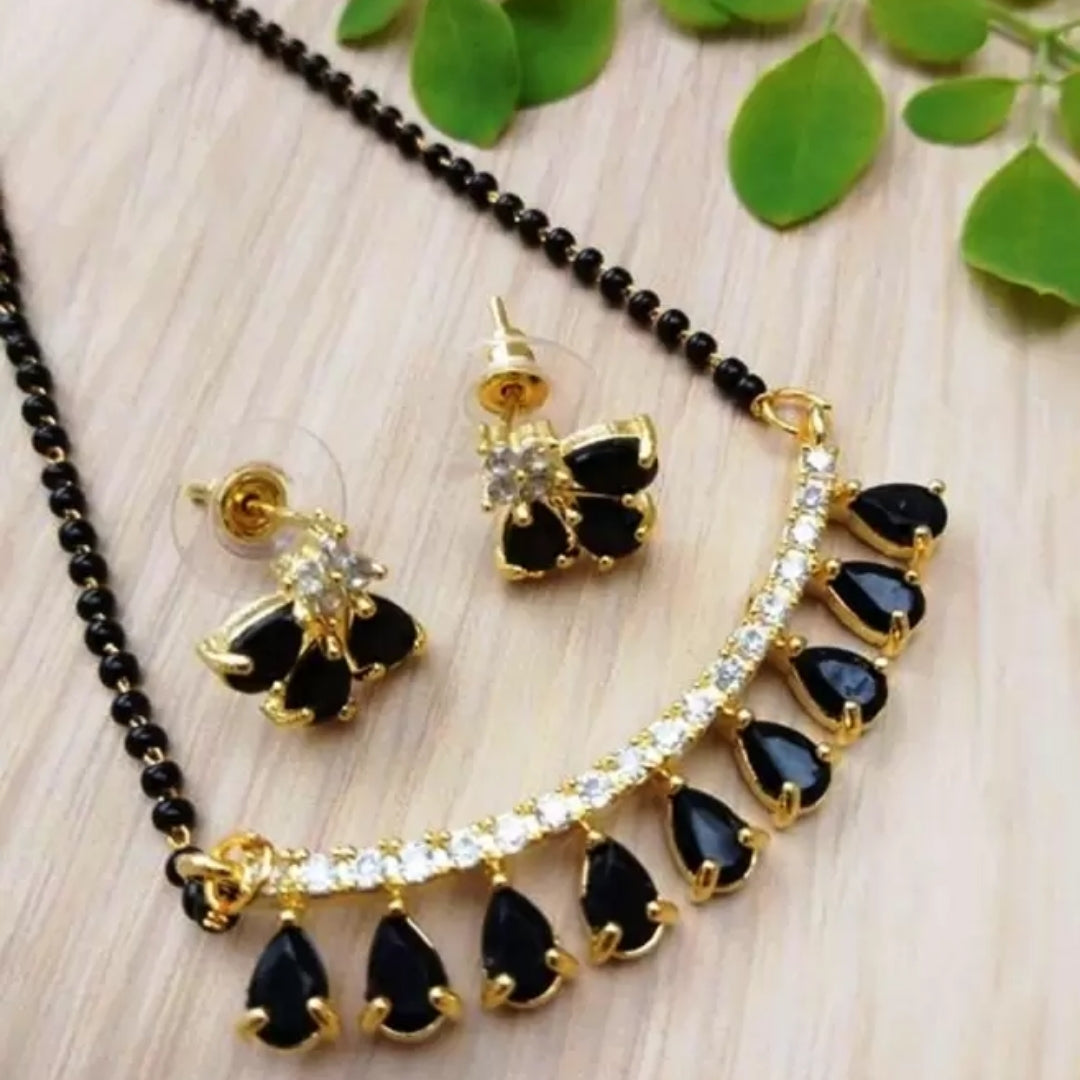 2 Black Beads Mangalsutra – Simple, Elegant, and Symbolic