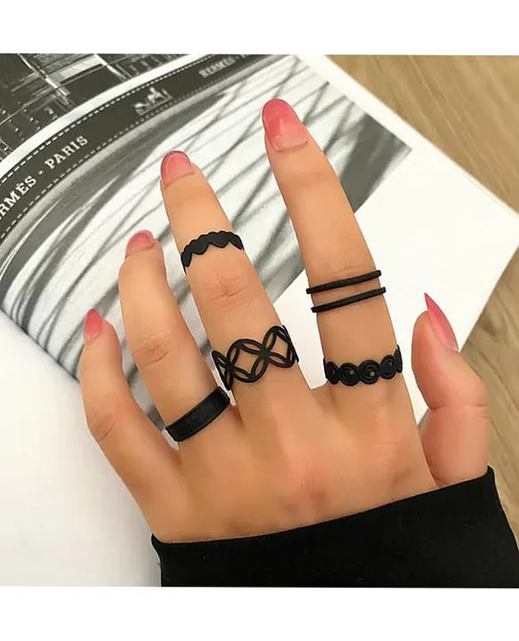 Trending Korean Black Rings