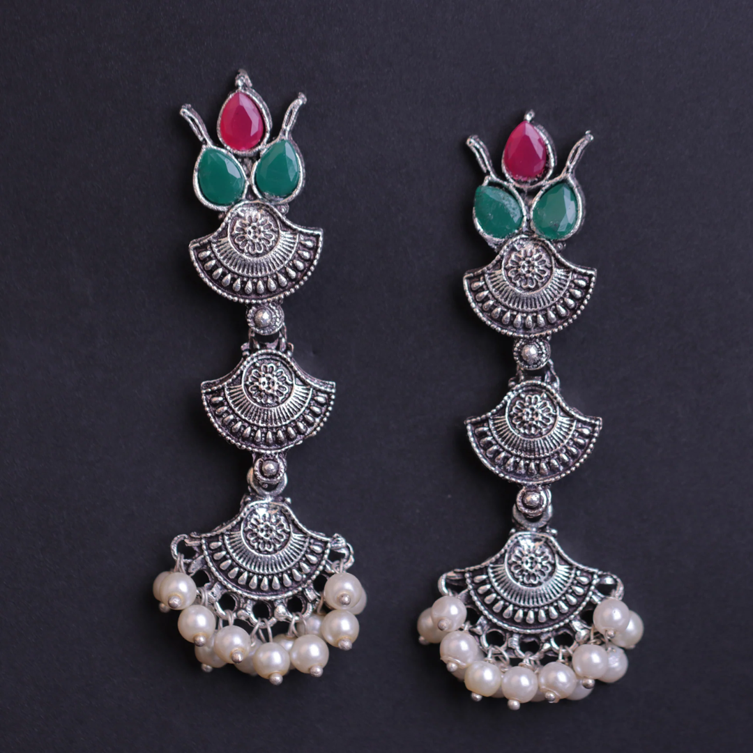 Long Jhumki - Multi-Color