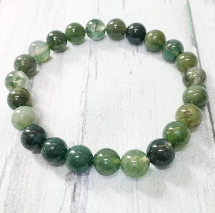Moss Agate Bracelet