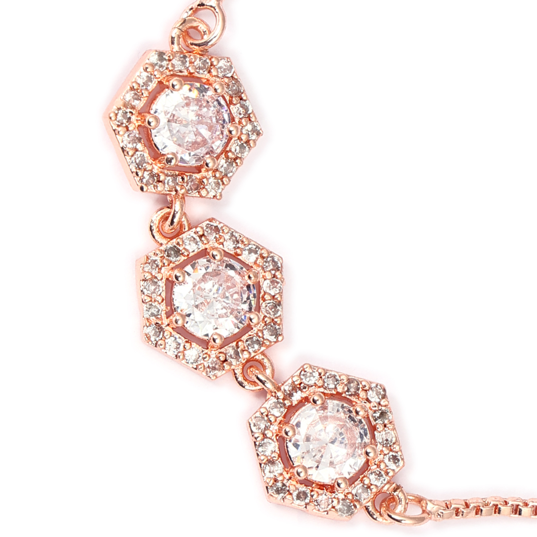 AD Rectangular White Bracelet A Sophisticated and Timeless Elegance