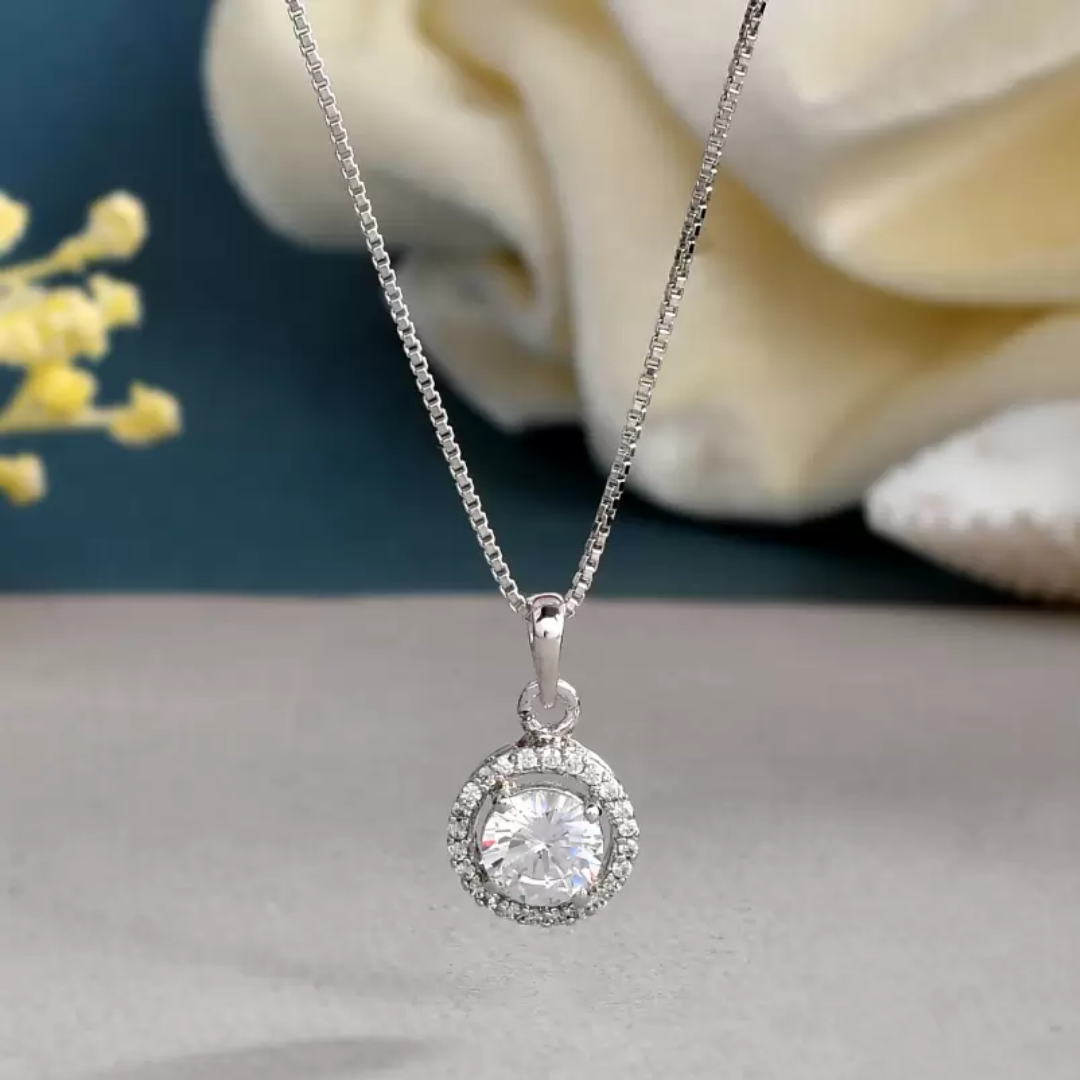Circle White Stone: Pure Elegance and Timeless Beauty
