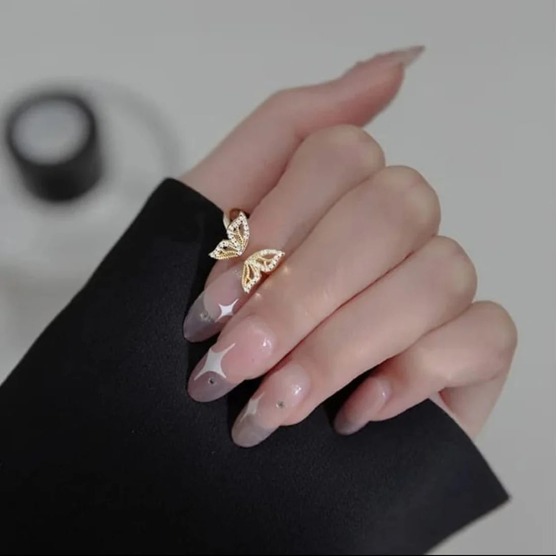 Korean Open Butterfly Ring