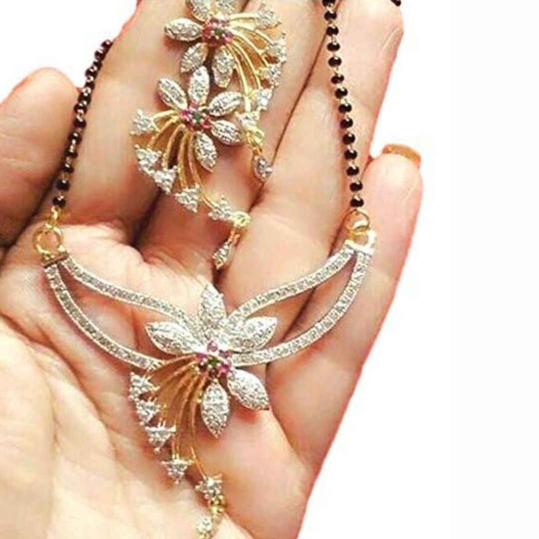 AD Mangalsutra - Double Chain Mangalsutra: A Symbol of Grace and Tradition