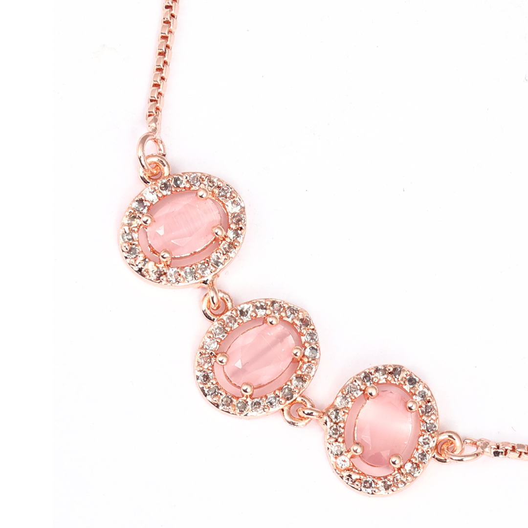 AD Round Pink Bracelet: A Touch of Soft Elegance and Timeless Charm