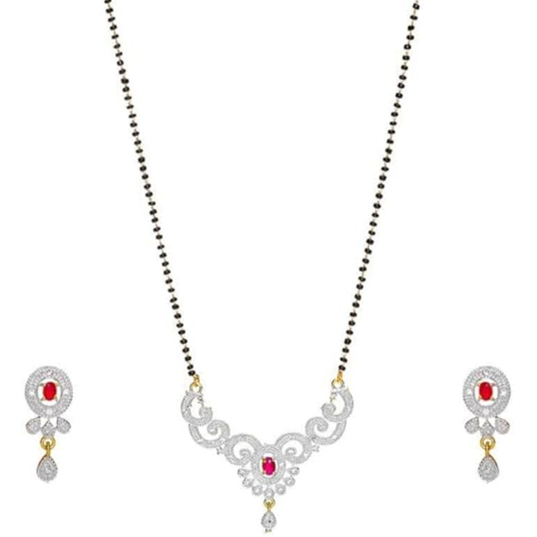 Pink Round Mangalsutra – Elegant and Feminine Charm
