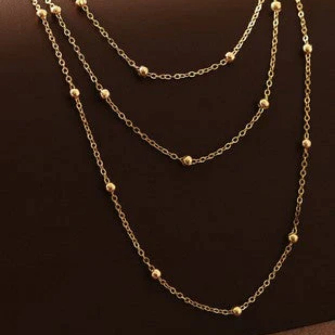 New Layer Golden Pendant - A Modern Twist on Timeless Elegance