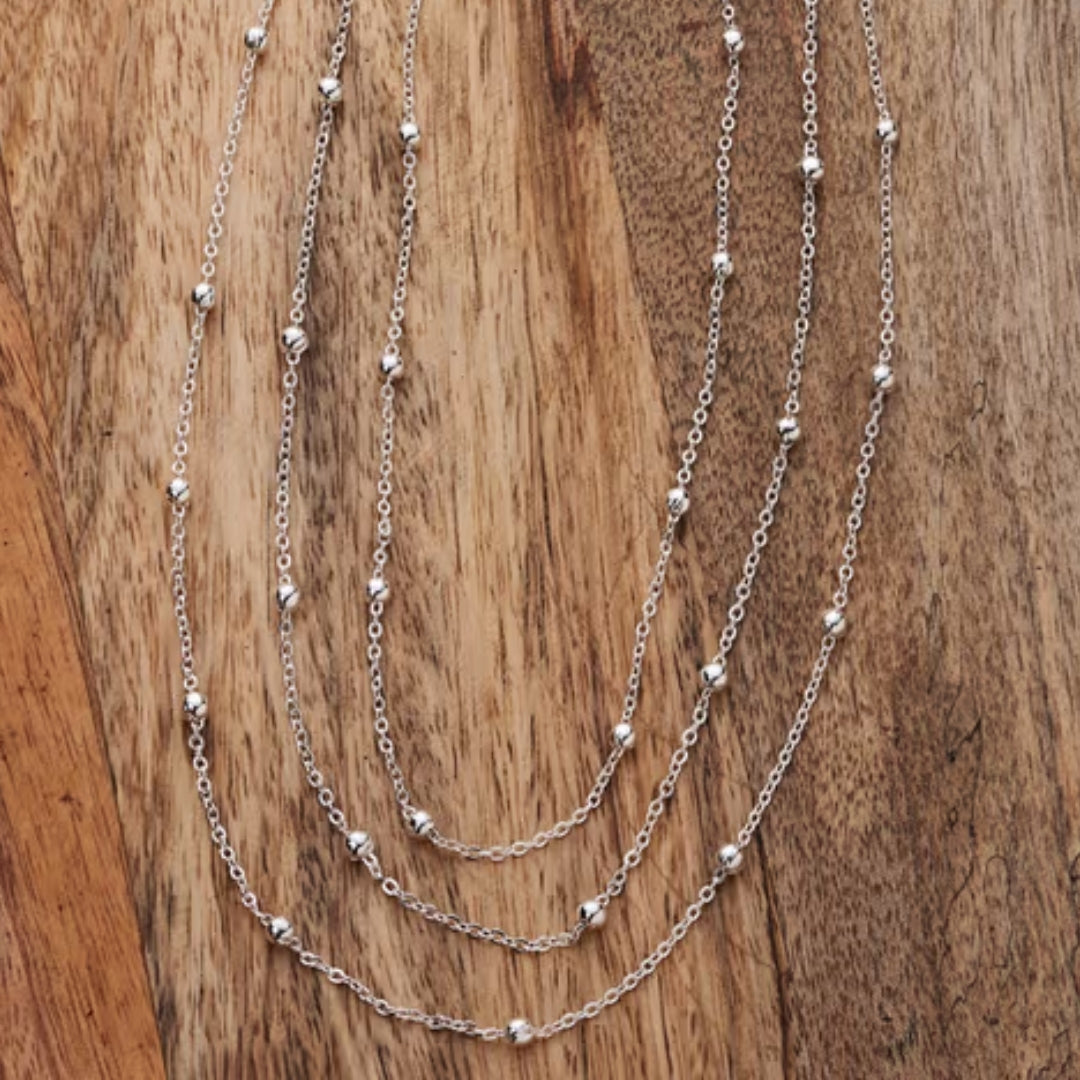 New Layer Silver Pendant - A Contemporary Masterpiece in Silver