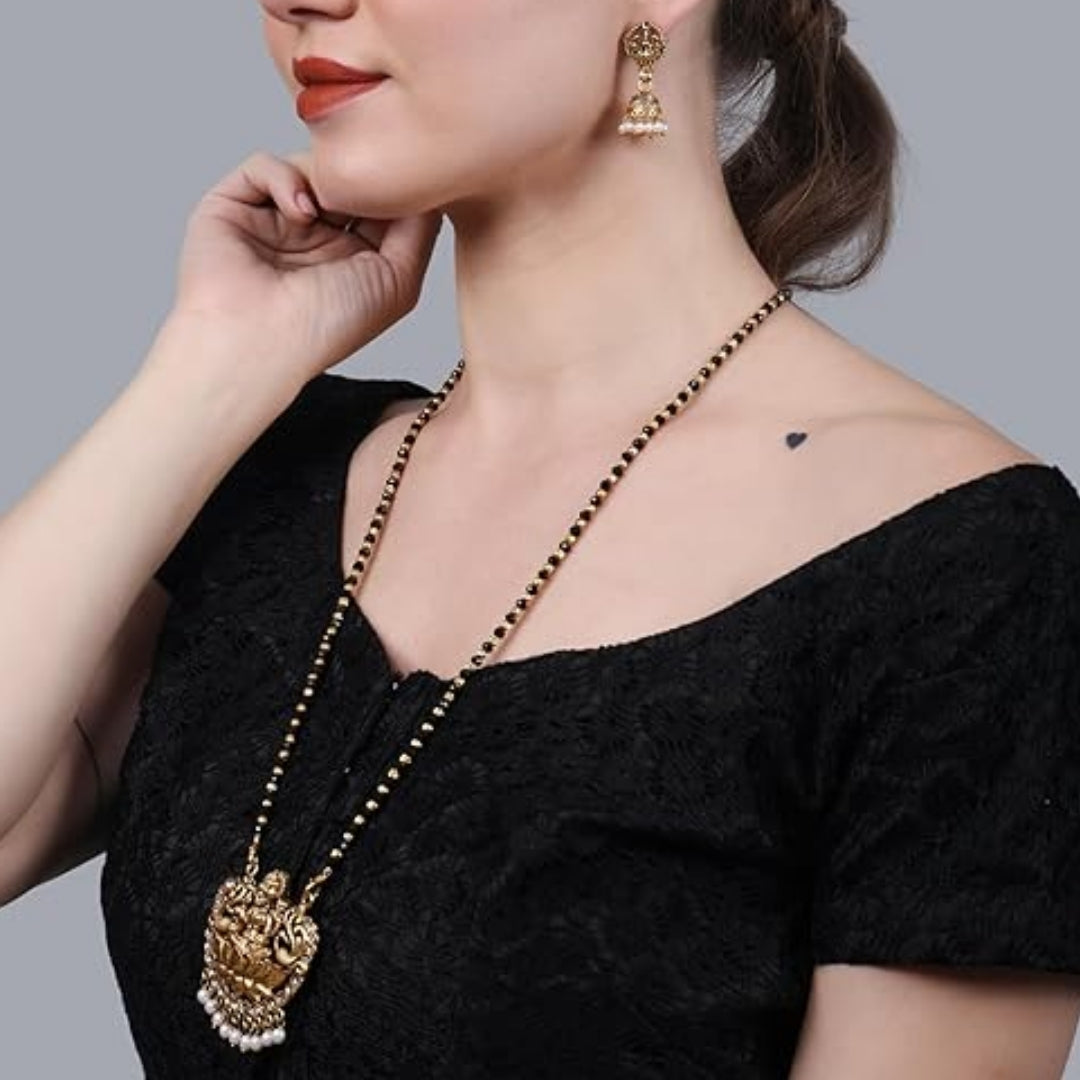 Lakshmi Mangalsutra – Divine Prosperity and Blessings