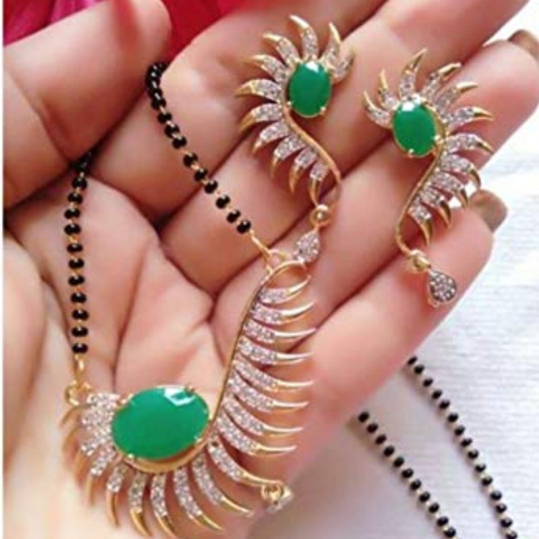 Green Shark Mangalsutra – Bold and Unique Symbol of Strength