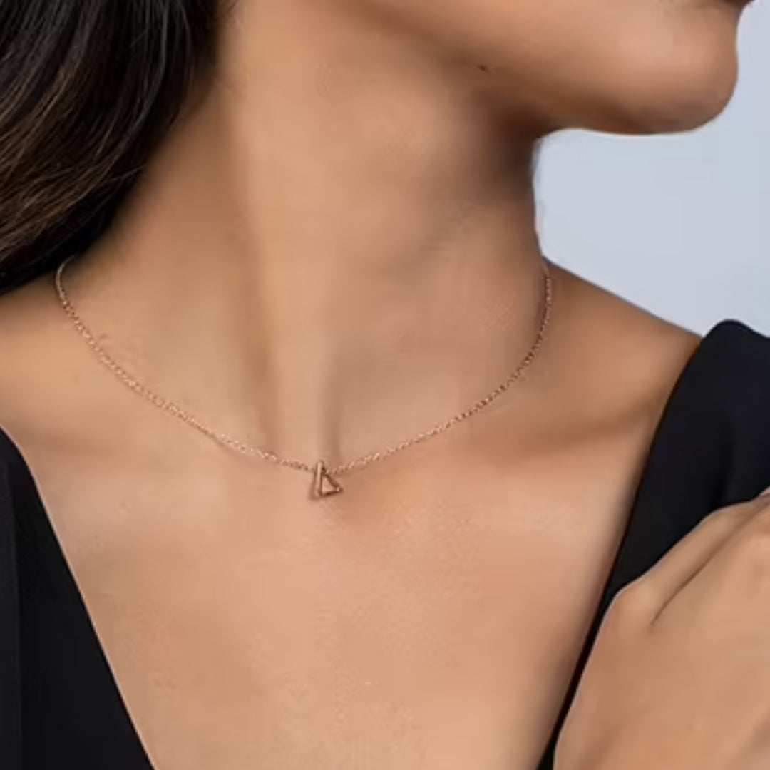 Triangle Pendant - A Modern Symbol of Strength and Balance