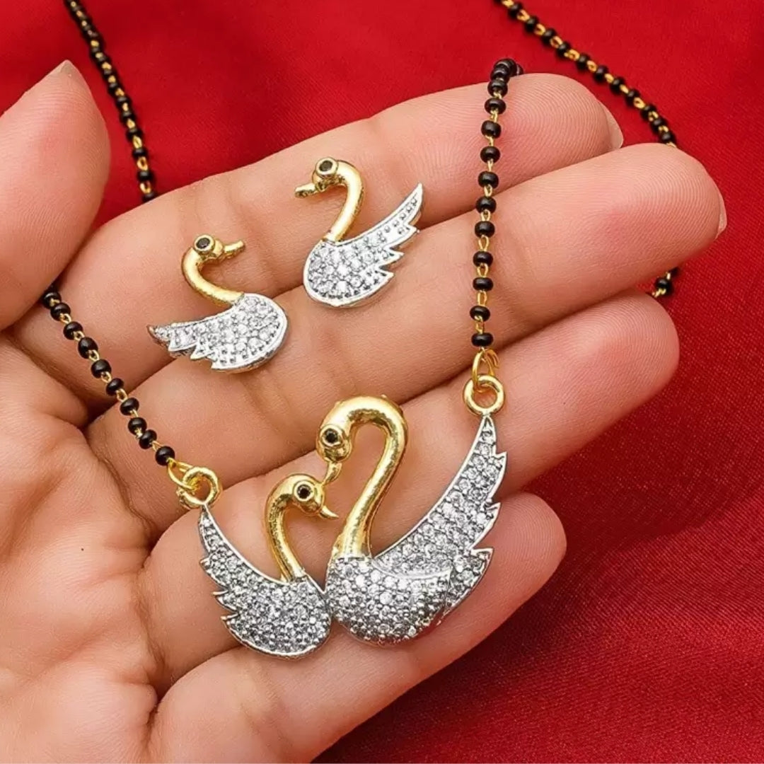 Duck Mangalsutra – Playful Symbol of Love and Harmony