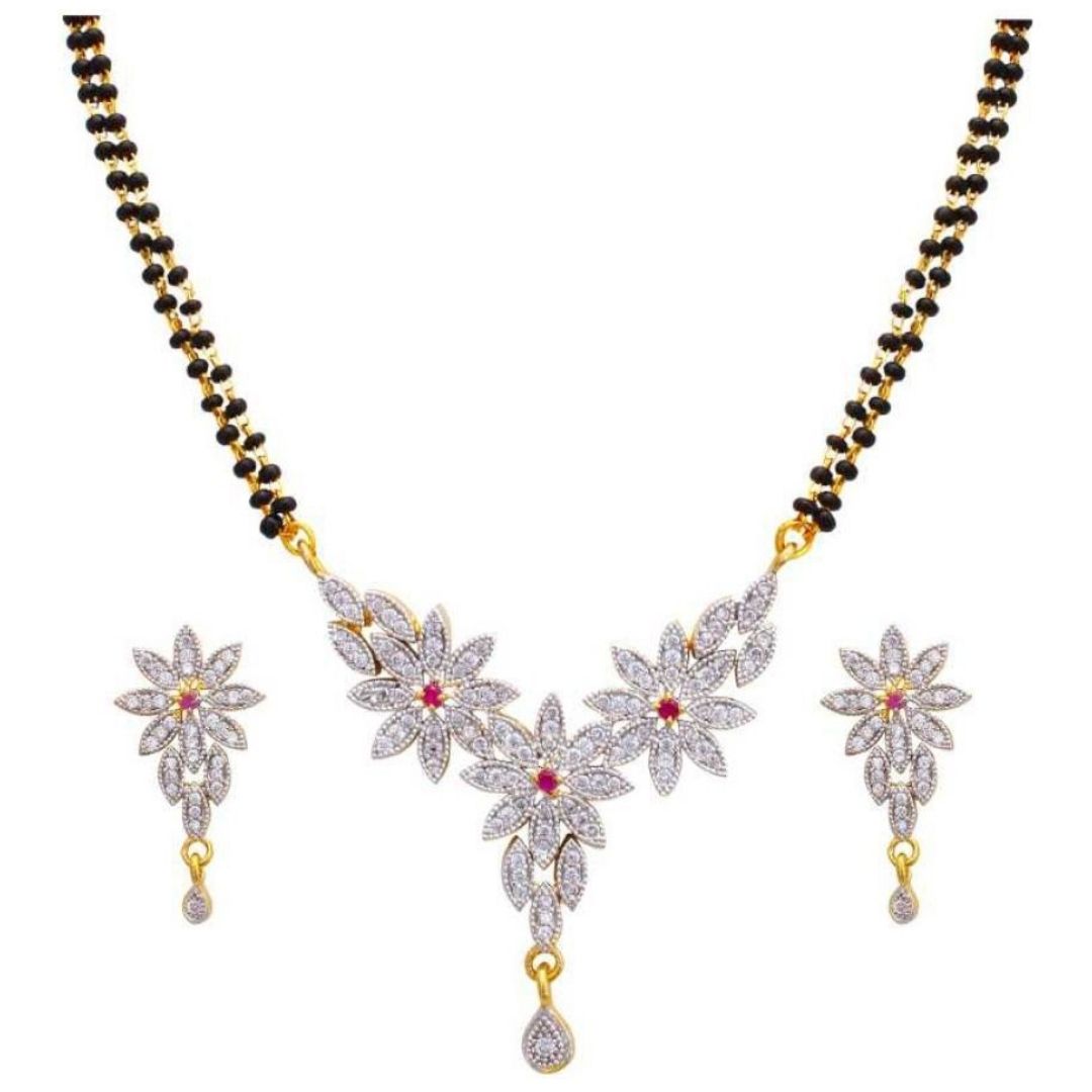 Flower Shaper Mangalsutra – A Beautiful Fusion of Tradition and Modern Design