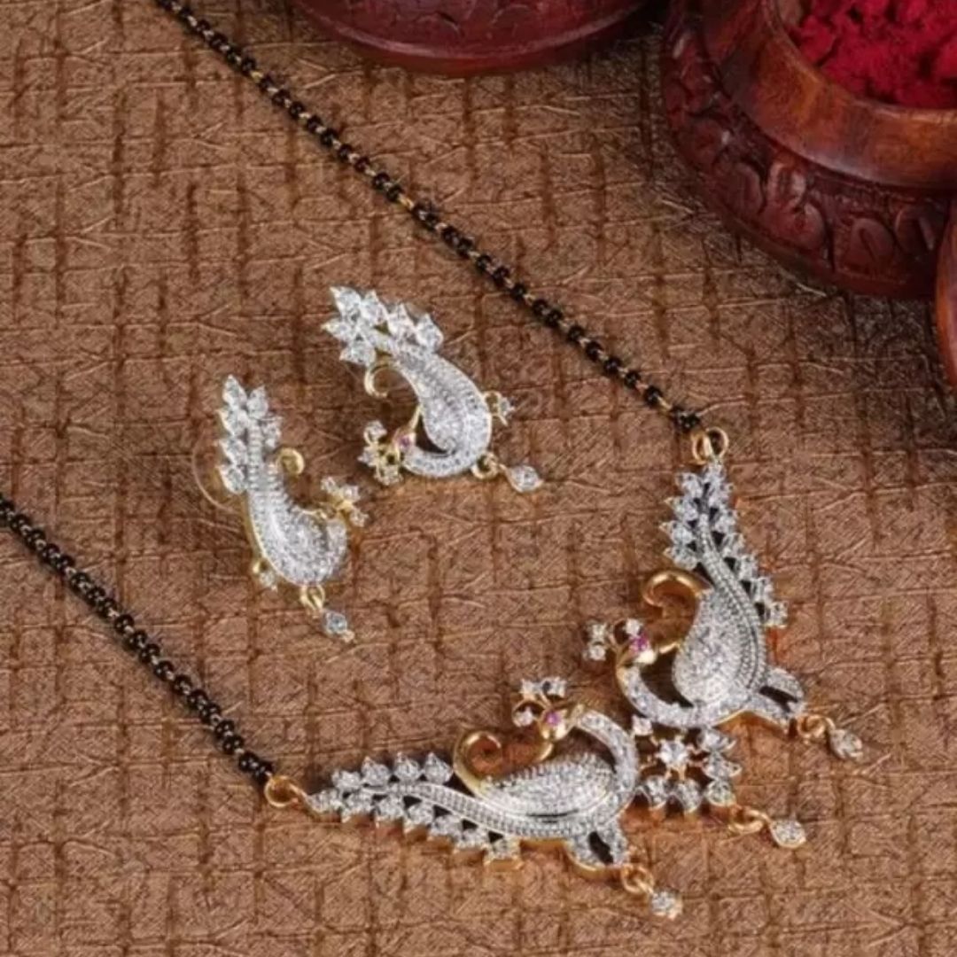 Double Peacock Mangalsutra - A Symbol of Grace and Royalty