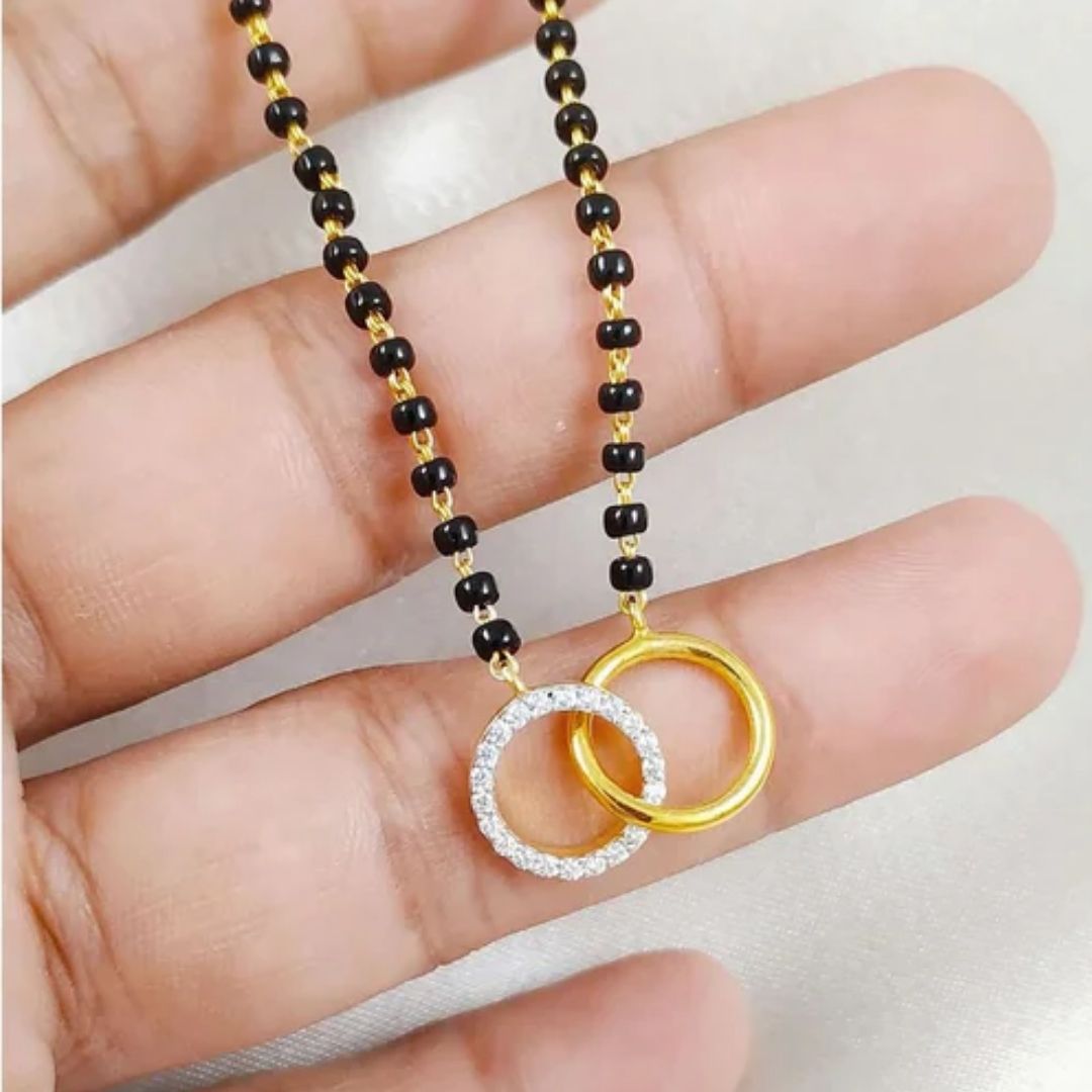 Double Round Mangalsutra - A Perfect Blend of Tradition and Modern Elegance