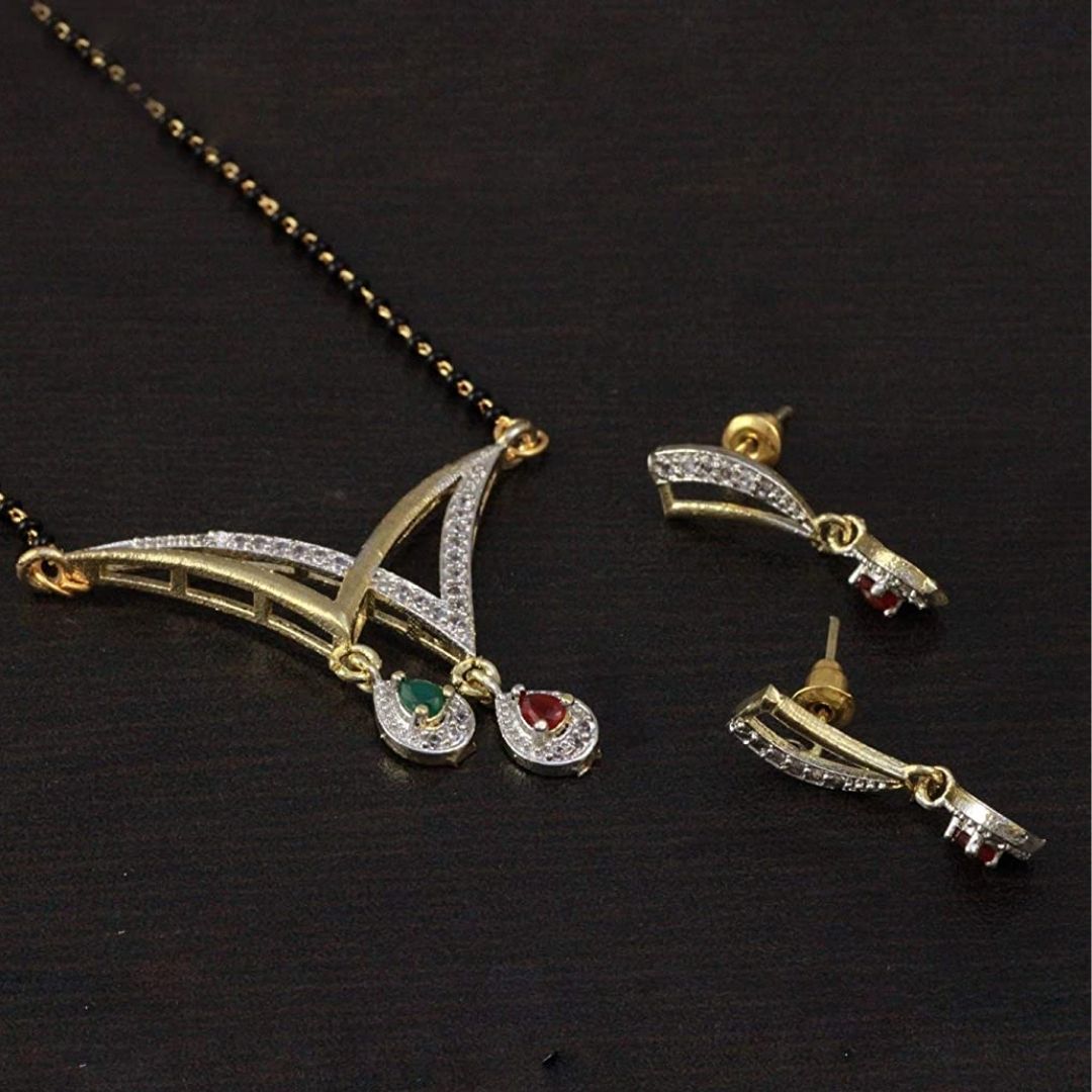 Double V Mangalsutra - A Symbol of Elegance and Unity