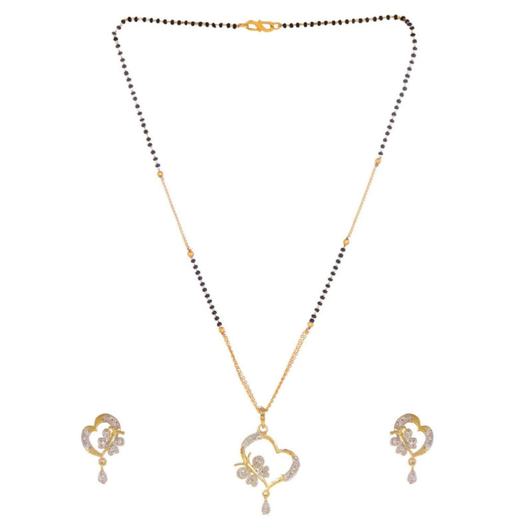 Heart & Butterfly Mangalsutra – Symbol of Love and Freedom