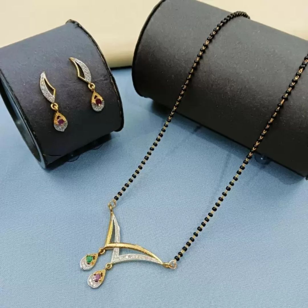 Double V Mangalsutra - A Symbol of Elegance and Unity