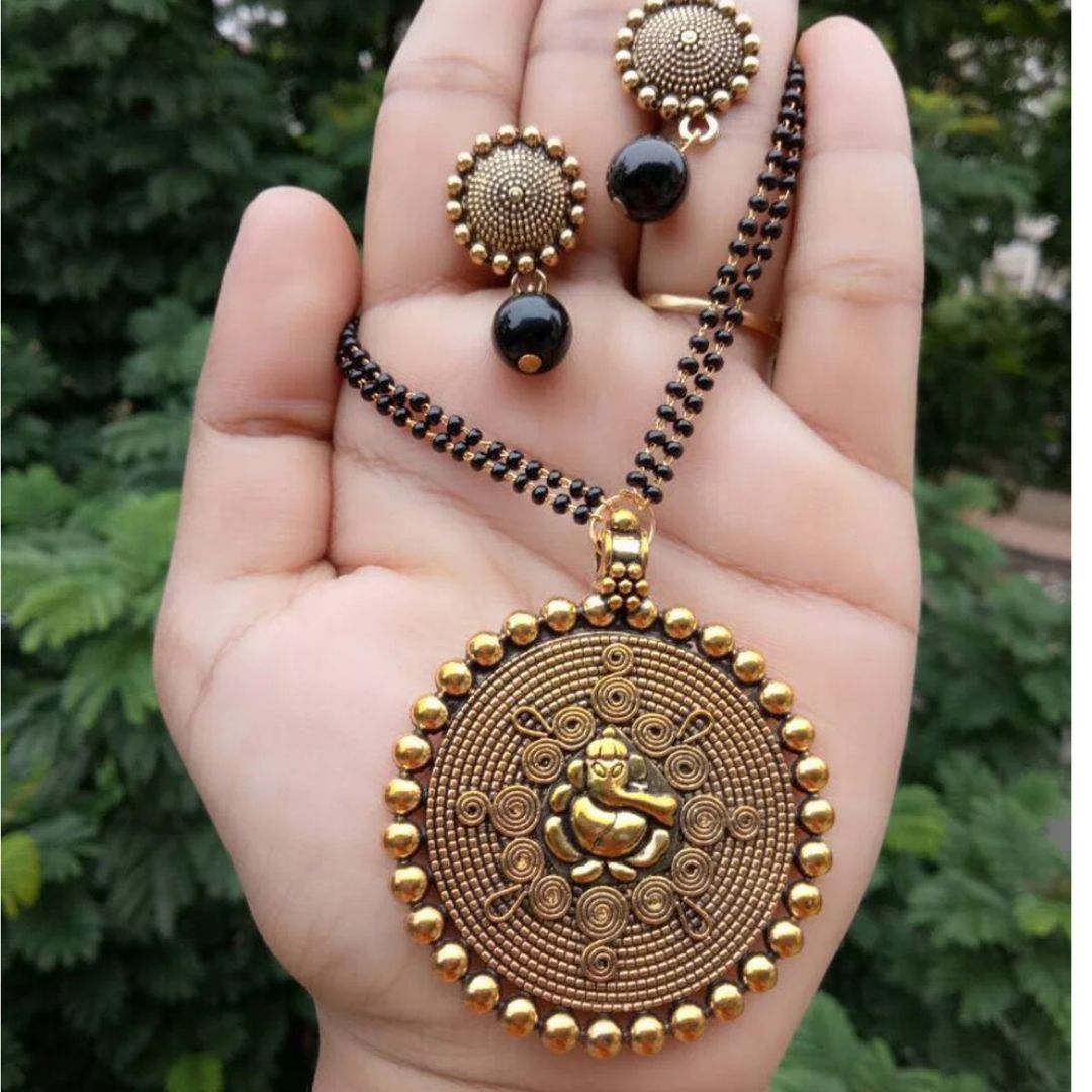 Ganesh Mangalsutra - A Divine Symbol of Blessings and Prosperity