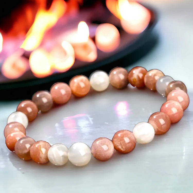 Multicolour Moonstone Bracelet