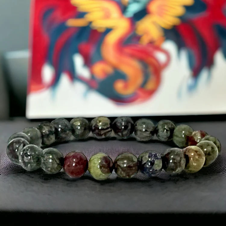 Dragon Bloodstone Bracelet