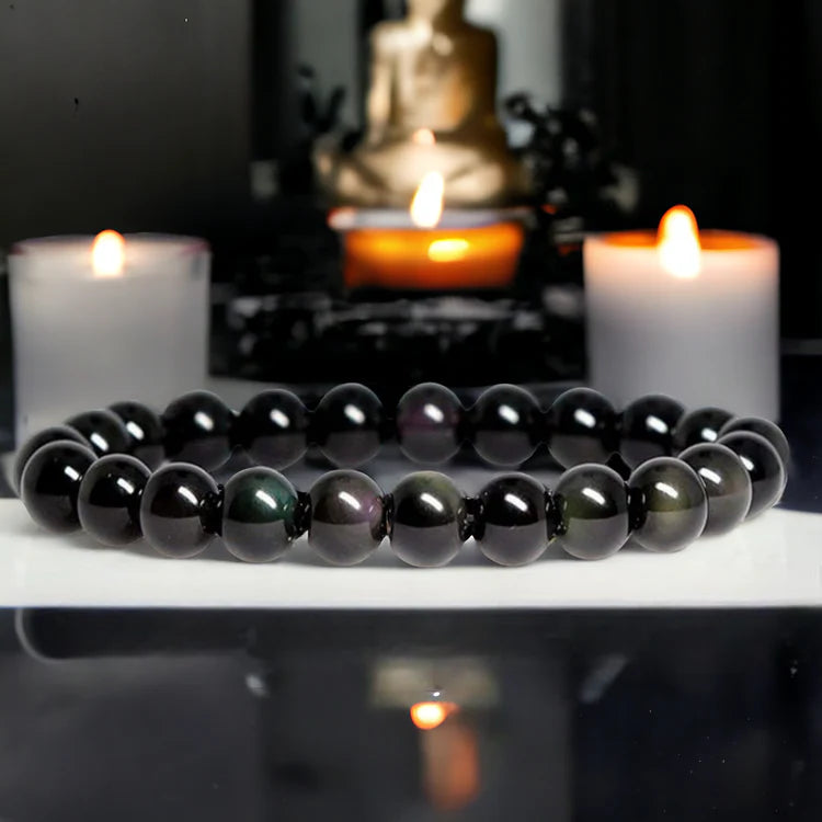Rainbow Obsidian Bracelet