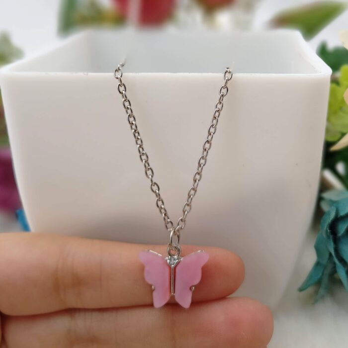 Butterfly neck chain