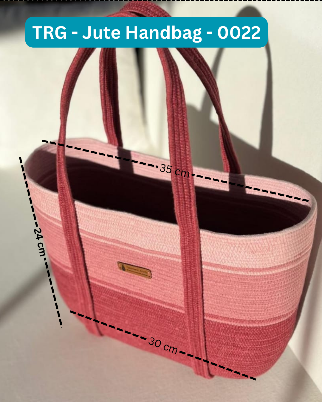 Ethnic Style Cotton Woven Tote Bag