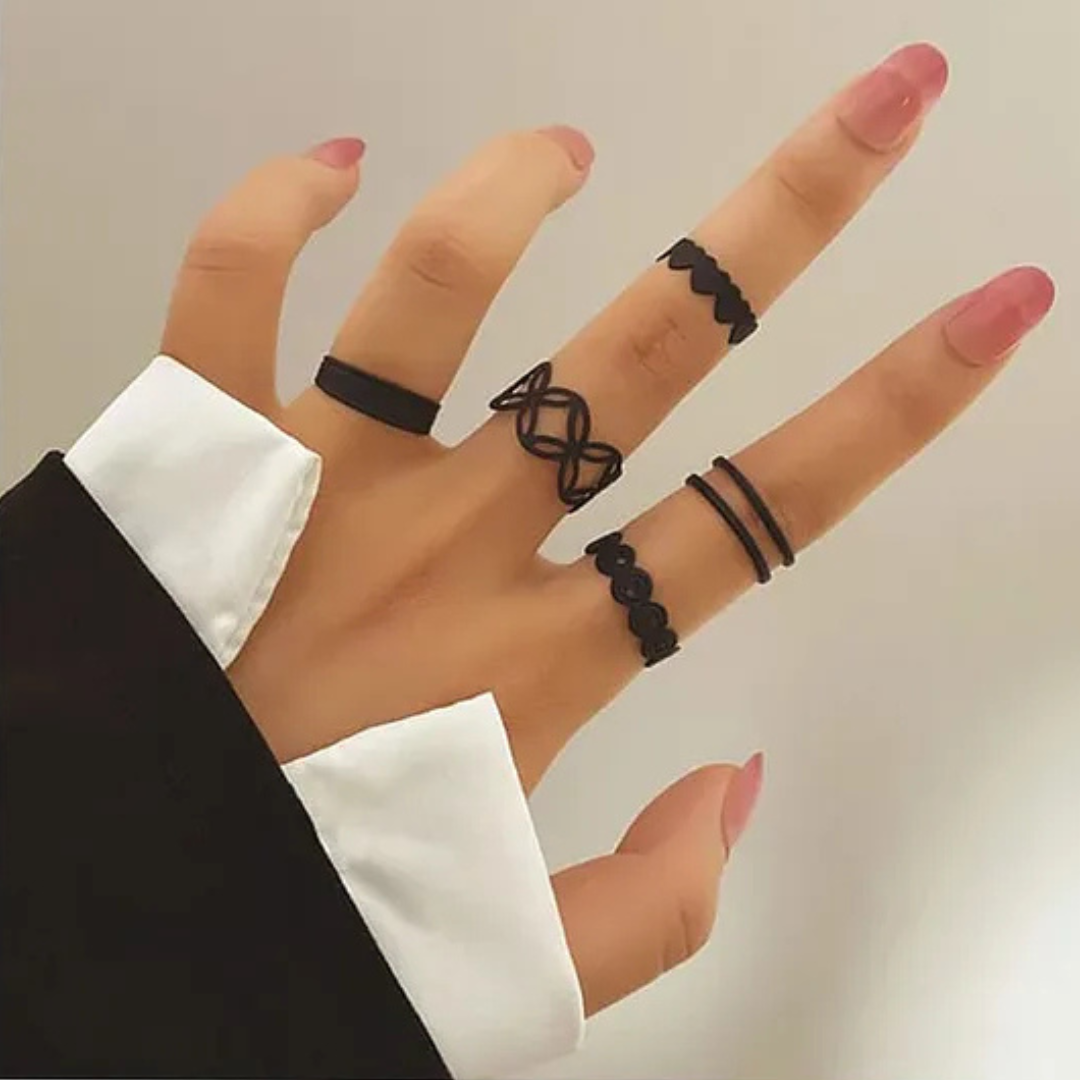 Trending Korean Black Rings