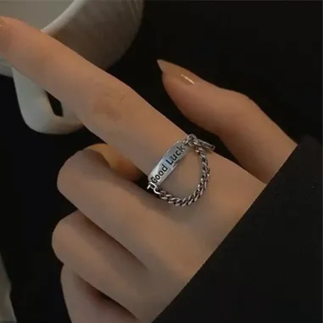 Alloy Classy Good Luck Ring
