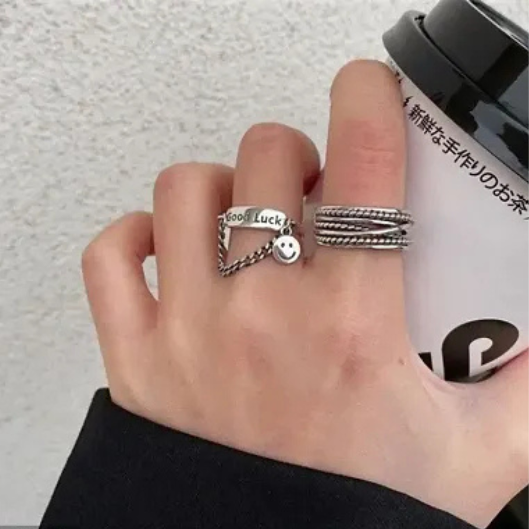 Alloy Classy Good Luck Ring