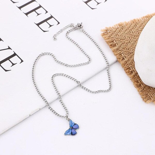 Butterfly neck chain