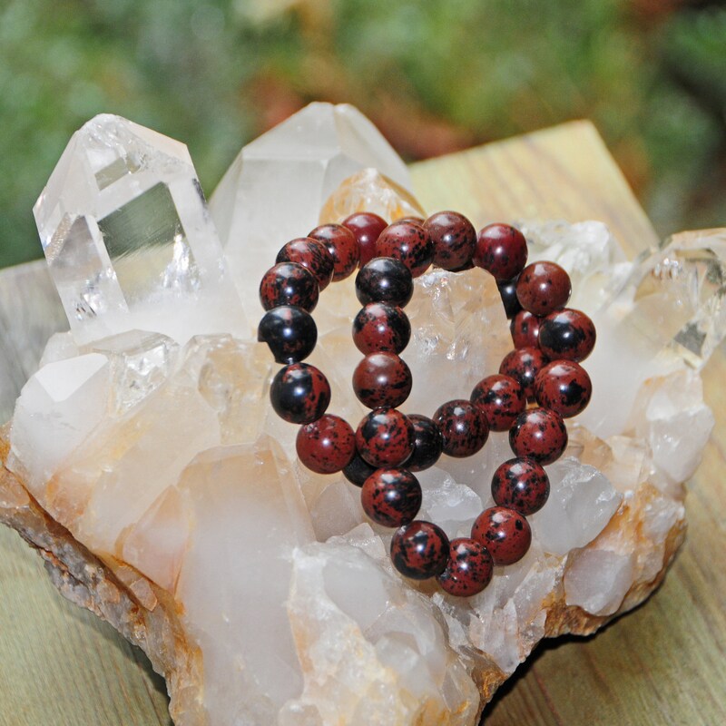 Mahogany Obsidian Bracelet