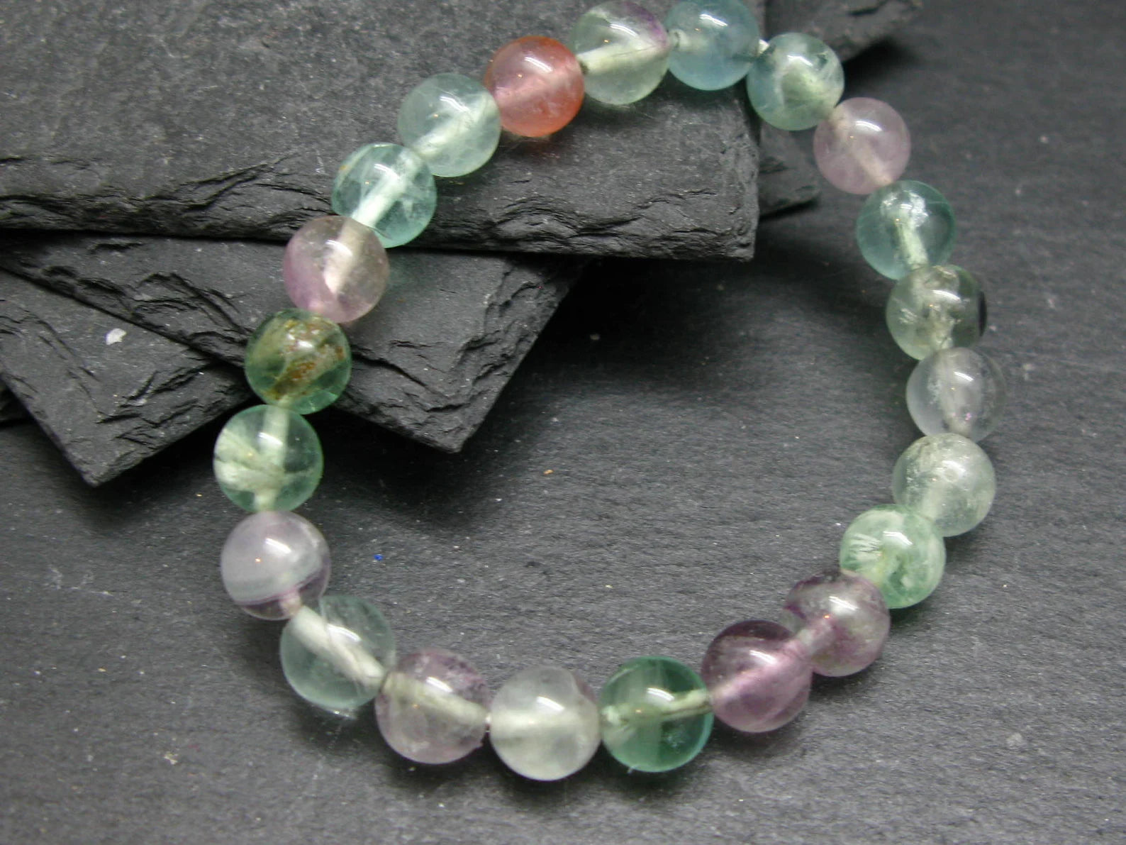 Clear Fluorite Bracelet