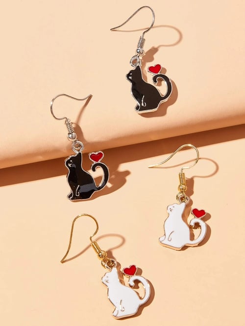 Cat earrings