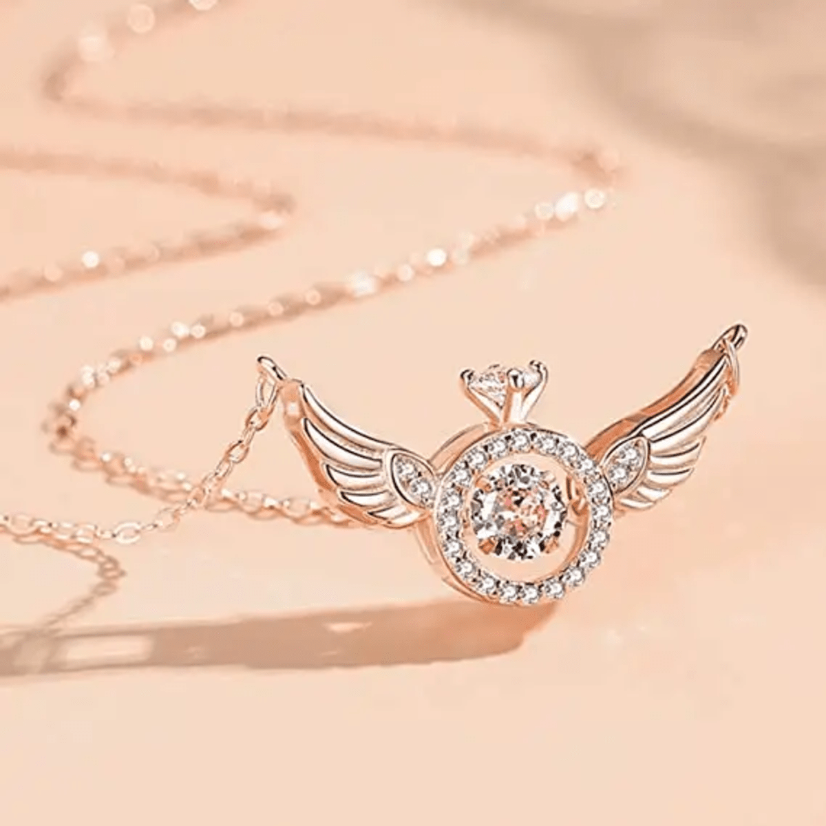 Angel Wings Pendant Necklace