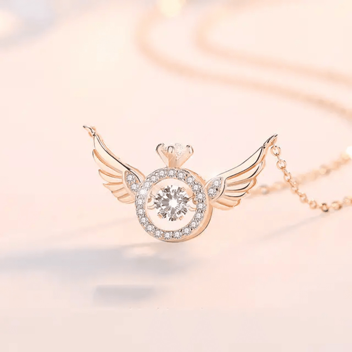 Angel Wings Pendant Necklace