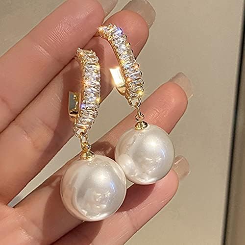 Big Hangings Pearl Korean Earring