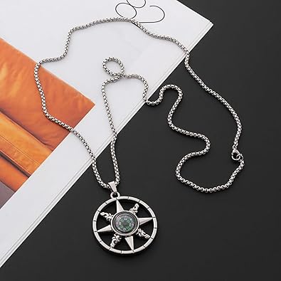 Compass design Necklace