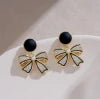 Bow shaped Earrings for women