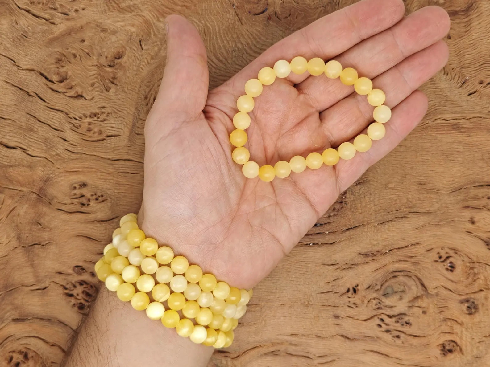 Yellow Calsite Bracelet