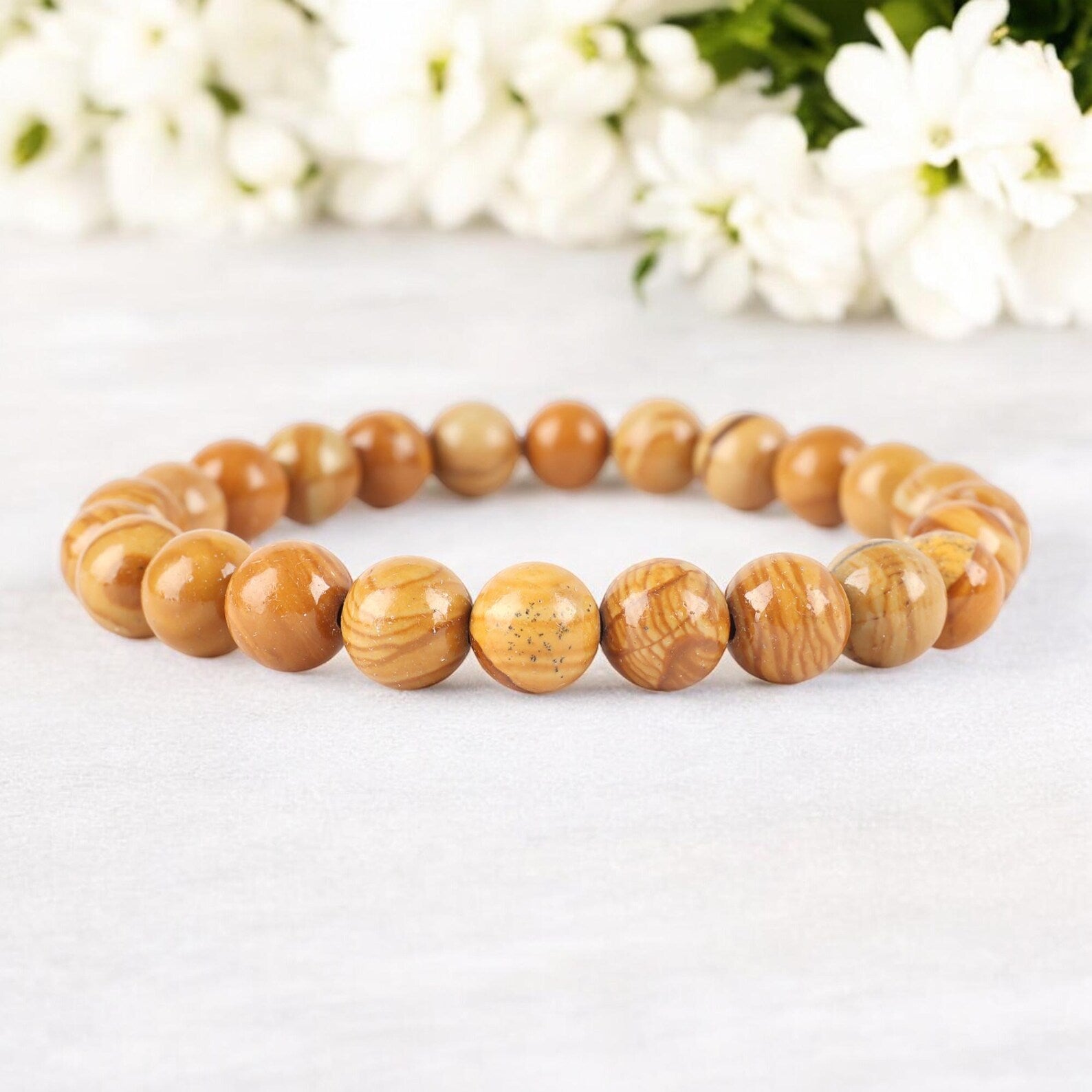 Camel Jasper Bracelet