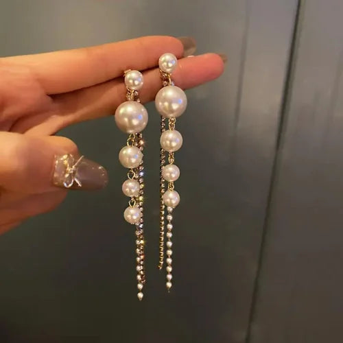 Pearl Drop Korean Hangings